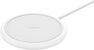 mophie charge stream pad+ - 10w qi wireless charging pad for apple iphone xr, xs max, xs, x, 8, 8 plus, samsung & more qi-enabled devices - white logo