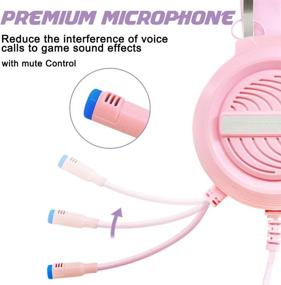 img 2 attached to Dland Changeable Isolations Headphones Control Pink