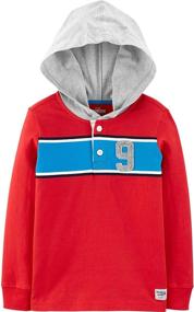img 2 attached to Kosh Little Hooded Rugby Stripe