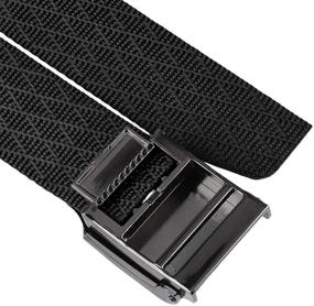 img 3 attached to 🌙 Moonsix Nylon Belts Solid Military: Sturdy and reliable military-grade accessories for all your needs