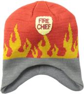 🔥 kidorable fireman acrylic flames chief boys' accessories - the perfect gear for little heroes logo