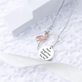 img 1 attached to Ожерелье с фламинго Забудьте о пылающих украшениях