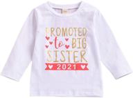noubeau toddler t shirt sister letter girls' clothing for tops, tees & blouses logo