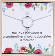 chiclove grandma gifts granddaughter grandmother girls' jewelry logo