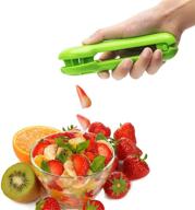 🍇 zlehome green grape cutter for kids - safely slice grapes, cherry tomatoes, baby tomatoes, and strawberries - fruit and vegetable salad slicer, kitchen gadget, bladeless safety design logo