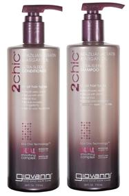 img 2 attached to Giovanni Brazilian Keratin Ultra Sleek Conditioner Hair Care