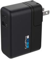 🔌 gopro supercharger international dual-port charger: ultimate power solution for hero7 black/hero6 black/hero5 black/hero(2018) logo