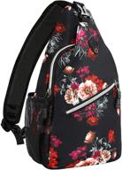 🎒 versatile mosiso cottonrose backpack multipurpose crossbody: a must-have for all your needs! logo