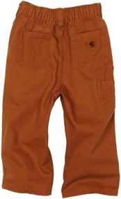 img 2 attached to Carhartt Boys' Washed Dunagree Realtree Pants - Ideal Boys' Clothing for Outdoor Activities