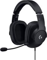 logitech pro gaming headset - pro-grade mic for 🎧 pc, pc vr, mac, xbox one, playstation 4, nintendo switch logo