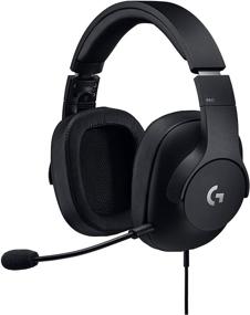 img 4 attached to Logitech Pro Gaming Headset - Pro-Grade Mic for 🎧 PC, PC VR, Mac, Xbox One, PlayStation 4, Nintendo Switch