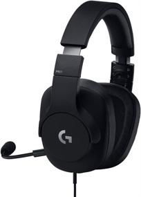 img 2 attached to Logitech Pro Gaming Headset - Pro-Grade Mic for 🎧 PC, PC VR, Mac, Xbox One, PlayStation 4, Nintendo Switch