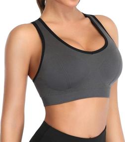 img 2 attached to 👙 Mirity Women's Racerback Sports Bras: Ideal for Lingerie, Sleep, and Lounge Attire