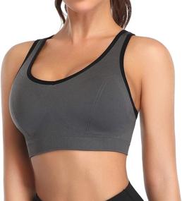 img 3 attached to 👙 Mirity Women's Racerback Sports Bras: Ideal for Lingerie, Sleep, and Lounge Attire