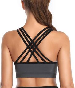 img 1 attached to 👙 Mirity Women's Racerback Sports Bras: Ideal for Lingerie, Sleep, and Lounge Attire