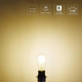 img 2 attached to 💡 Комплект Mastery Dimmable Decorative Filament: ваша идеальная осветительная система