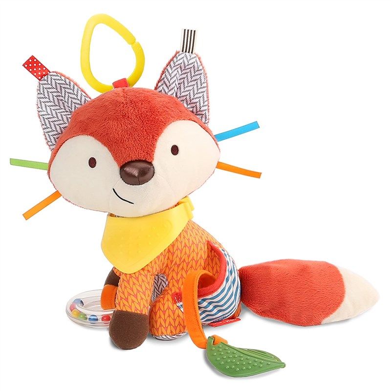 skip hop activity teething multi sensory baby & toddler toys in rattles & plush rings 로고