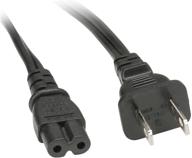 🔌 universal 2 prong printer power cord for canon pixma mp160 and various other models - compatible with canon, hp, lexmark, dell, brother, epson logo