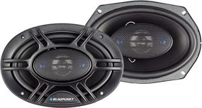 img 1 attached to Blaupunkt 6x9-Inch 450W 4-Way Coaxial Car Audio Speaker Set - Top Quality Sound for Your Vehicle!