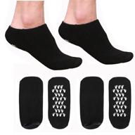 🧦 kikimax 2 pair moisturizing socks for men, large size gel spa foot socks to hydrate and soften dry feet, cracked heels, calluses, cuticles, rough and eczema skin (us men 10-15) logo