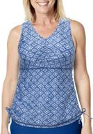 👙 uv skinz ruched tank for women: fashionable swimsuits & cover ups for ladies logo