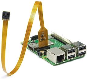 img 3 attached to 📷 Миниатюрный модуль камеры Arducam 5MP с гибким кабелем для Raspberry Pi A/B/B+, Pi 2/3/4 - Высокоразрешающий сенсор