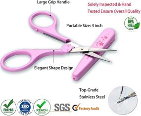 img 2 attached to Scrapbooking Crafting ✂️ Stainless Steel Straight Scissors