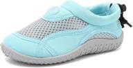 👟 cior boys & girls water shoes - aqua shoe for swimming pool, beach sports - quick drying athletic shoes for toddlers, little kids, big kids logo