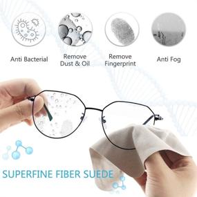 img 2 attached to 🔆 LifeArt Anti Fog Cloth: Streak-Free Lens Cleaning for Eyeglasses, Screens, Goggles & Ski Masks - Nano Technology, Reusable 700 Times (5 Pack)