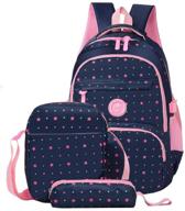 🎒 stay stylish and dry with the fanci waterproof backpack elementary rucksack логотип