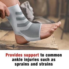 img 2 attached to Enhanced Compression Ankle Support for Larger Sizes