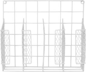 img 3 attached to 🧺 Rust Resistant Home Basics Organizer - Ideal for Food Storage: Silver Foil, Wax Paper, Sandwich Bags, Plastic Wrap Mounts