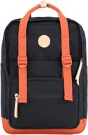 🎒 okta laptop waterproof hiking backpack for women - shoulder school bag in classic black logo