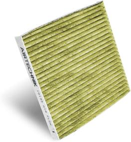 img 1 attached to 🚗 AirTechnik CF10133 PM2.5 Cabin Air Filter w/Activated Carbon for Toyota 2002-2008, Matrix 2003-2008