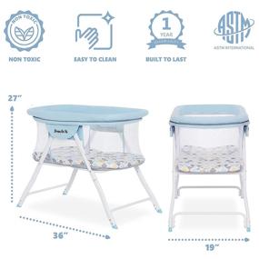 img 2 attached to Dream Me Traveler Portable Bassinet Nursery in Furniture