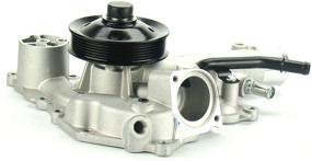 img 2 attached to OAW CR4430 Engine Water Pump: Compatible with 09-18 RAM 1500, 2500, and 3500, 09 Chrysler Aspen, and Dodge Durango V8 HEMI 5.7L Models