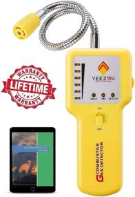 img 4 attached to 🔍 Y201 Propane and Natural Gas Leak Detector: Portable Gas Sniffer with Flexible Sensor Neck, Sound & LED Alarm, eBook