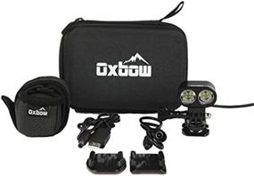 img 1 attached to Oxbow Gear Voyager Dirt Bike Helmet Light Kit - GoPro Compatible, 2100 Lumens, Rechargeable Battery - Illuminate your Ride!