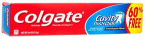 img 2 attached to 🦷 Colgate Cavity Protection Toothpaste with Fluoride - 4 oz (2 Pack): Ultimate Dental Shield