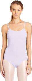 img 2 attached to 🩱 Capezio Women's Camisole Leotard: Adjustable Straps for Perfect Fit!