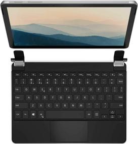 img 4 attached to 💻 Brydge 10.5 Go+ Wireless Keyboard with Precision Touchpad for Microsoft Surface Go 1 & 2 - Designed for Surface (Silver)