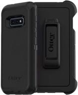 otterbox defender series screenless edition case for samsung galaxy s10e - black logo
