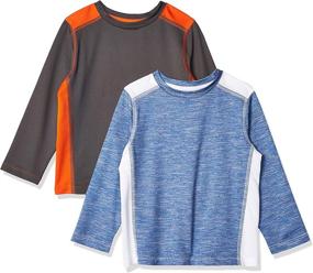 img 3 attached to 👕 Amazon Essentials Toddler 2 Pack Long Sleeve Boys' Clothing for Active Play