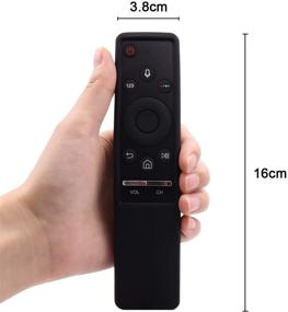 img 3 attached to Remote Control BN59-01265A BN59-01266A With Black Silicone Cover For Samsung HDTV UN49MU6300 UN49MU630D UN50MU6300 UN55MU6300 UN60MU6300 UN60MU630D UN65MU6300 UN65MU630D UN75MU6300