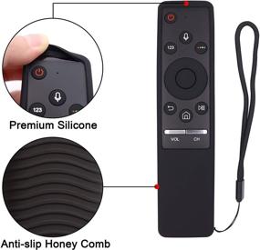 img 2 attached to Remote Control BN59-01265A BN59-01266A With Black Silicone Cover For Samsung HDTV UN49MU6300 UN49MU630D UN50MU6300 UN55MU6300 UN60MU6300 UN60MU630D UN65MU6300 UN65MU630D UN75MU6300