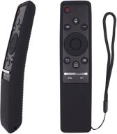 remote control bn59-01265a bn59-01266a with black silicone cover for samsung hdtv un49mu6300 un49mu630d un50mu6300 un55mu6300 un60mu6300 un60mu630d un65mu6300 un65mu630d un75mu6300 logo