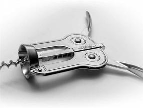 img 2 attached to 🍾 Chrome-Plated Double Lever Corkscrew by Boj Olaneta