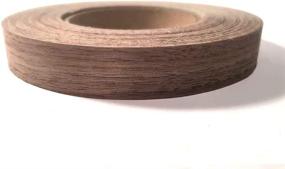 img 4 attached to 🔨 Flexible Walnut Plywood Edge Banding - 25 ft Roll of Pre-glued Real Wood Veneer Edging - Easy Iron-on Application for Furniture Restoration