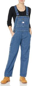 img 4 attached to 👗 Indigo Women's Clothing: Key Apparel Womens Overall - Jumpsuits, Rompers & Overalls