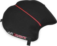 airhawk - r-revb large motorcycle seat cushion for comfortable travel - optimized for improved comfort and size logo